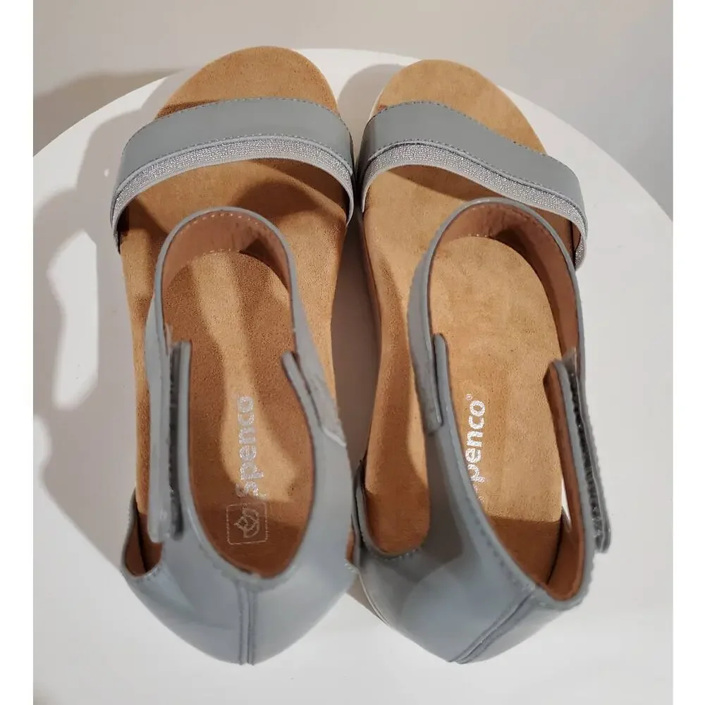 Ankle-Strap Women's Sandals in Light Blue